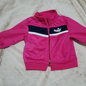 Pink puma jacket 3 6 month